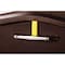 Architectural Mailboxes Elephantrunk Aluminum, Locking, Parcel Drop, 6900RZ, Rubbed Bronze, Extra Large Capacity 6900RZ - alternate 8